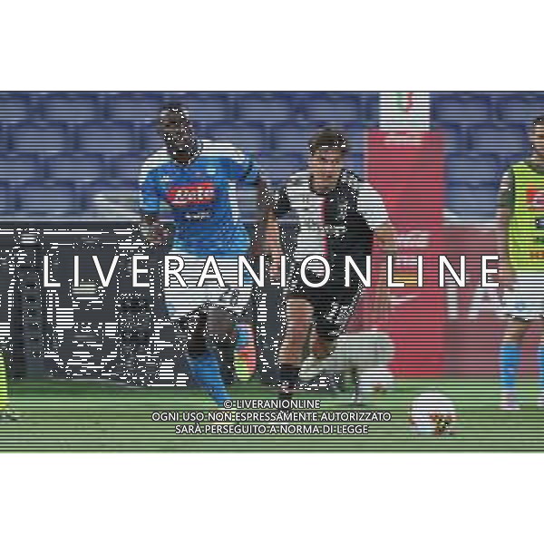NAPOLI - JUVENTUS FINALE DI COPPA ITALIA - ROMA 17.06.2020 NELLA FOTO: PAULO DYBALA, KALIDOU KOULIBALY ©MOSCA / AGENZIA ALDO LIVERANI SAS