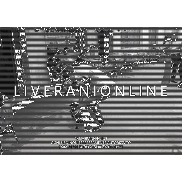 RETROSPETTIVA Giovanni Ventura terrorista e editore italiano, membro del movimento neofascista di Ordine Nuovo NELLA FOTO GIOVANNI VENTURA ALL\'ISOLA DEL GIGLIO SOTTO DOMICILIO COATTO NELL\'ANNO 1976 AG ALDO LIVERANI SAS