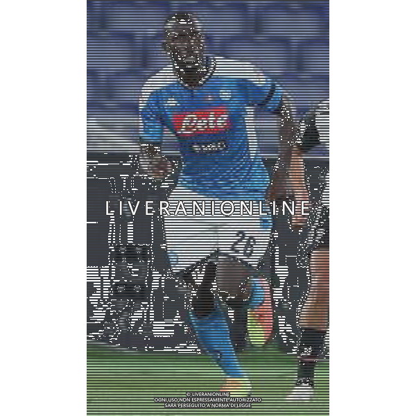 NAPOLI - JUVENTUS FINALE DI COPPA ITALIA - ROMA 17.06.2020 NELLA FOTO: KALIDOU KOULIBALY ©MOSCA / AGENZIA ALDO LIVERANI SAS