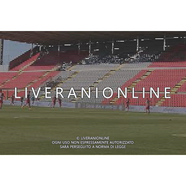 CREMONESE - BENEVENTO CAMPIONATO CALCIO SERIE B 21.06.2020 - PARTITA GIOCATA A PORTE CHIUSE SENZA TIFOSI - NELLA FOTO SPALTI VUOTI ©SANTANDREA / AGENZIA ALDO LIVERANI SAS
