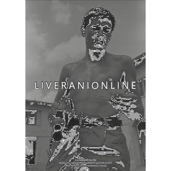 RETROSPETTIVA GIANNI MORANDI CANTANTE NELLA FOTO GIANNI MORANDI NEL FILM \'LA CHIMERA" NELL\'ANNO 1968 AG ALDO LIVERANI SAS 