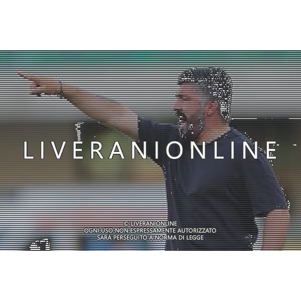 Hellas Verona - Napoli Campionato di Calcio Serie A TIM 23/06/2020 nella foto: Mister Gennaro Gattuso(ssc napoli) ©Claudio Zamagni/Agenzia Aldo Liverani Mister Gennaro Gattuso(ssc napoli)during Italian Serie A soccer match between HELLAS VERONA - NAPOLI at Marc\'Antonio Bentegodi Stadium on June 23 2020 photo credit by Claudio Zamagni/Aldo Liverani Photo Agency/ AGENZIA ALDO LIVERANI SAS