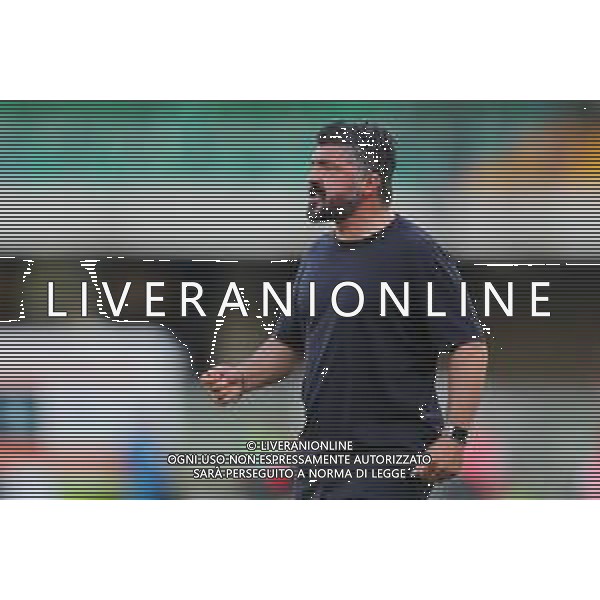 Hellas Verona - Napoli Campionato di Calcio Serie A TIM 23/06/2020 nella foto: Mister Gennaro Gattuso(ssc napoli) ©Claudio Zamagni/Agenzia Aldo Liverani Mister Gennaro Gattuso(ssc napoli) during Italian Serie A soccer match between HELLAS VERONA - NAPOLI at Marc\'Antonio Bentegodi Stadium on June 23 2020 photo credit by Claudio Zamagni/Aldo Liverani Photo Agency/ AGENZIA ALDO LIVERANI SAS