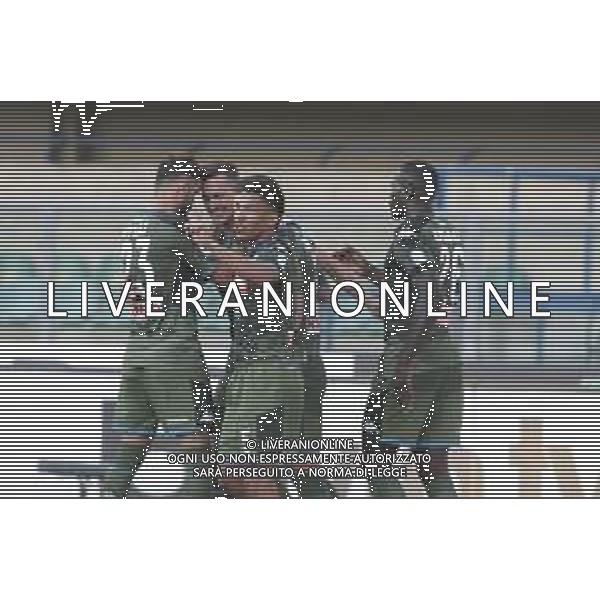 Verona (VR), Italia, 23 Giugno 2020, Stadio Marc\'Antonio Bentegodi, 27° giornata Campionato Serie A Tim 2019/2020, incontro tra le squadre dell\'Hellas Verona e del Napoli FC, nella foto: esultanza arkadiusz Milik dopo il gol ©Davide Casentini / AGENZIA ALDO LIVERANI SAS