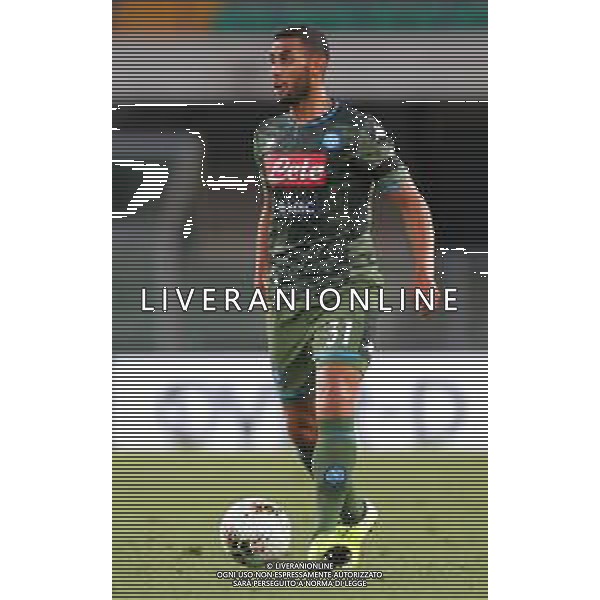 Hellas Verona - Napoli Campionato di Calcio Serie A TIM 23/06/2020 nella foto: Ghoulam Faouzi (ssc napoli) ©Claudio Zamagni/Agenzia Aldo Liverani Ghoulam Faouzi (ssc napoli) during Italian Serie A soccer match between HELLAS VERONA - NAPOLI at Marc\'Antonio Bentegodi Stadium on June 23 2020 photo credit by Claudio Zamagni/Aldo Liverani Photo Agency / AGENZIA ALDO LIVERANI SAS
