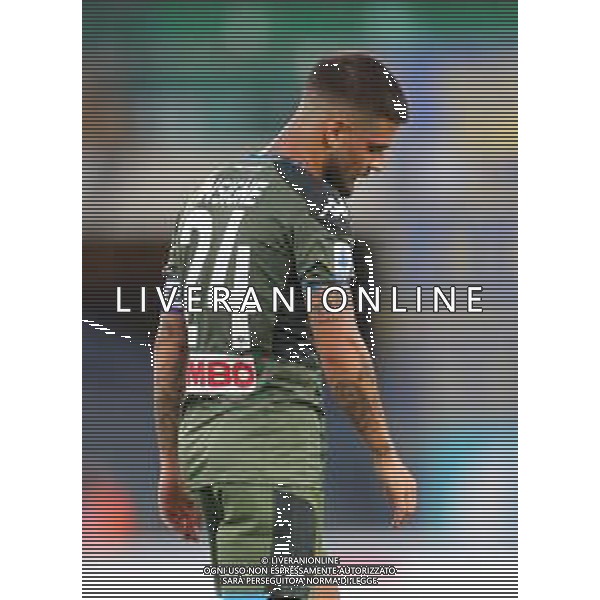 Hellas Verona - Napoli Campionato di Calcio Serie A TIM 23/06/2020 nella foto: delusione Insigne Lorenzo(ssc napoli) ©Claudio Zamagni/Agenzia Aldo Liverani delusion of Insigne Lorenzo(ssc napoli) during Italian Serie A soccer match between HELLAS VERONA - NAPOLI at Marc\'Antonio Bentegodi Stadium on June 23 2020 photo credit by Claudio Zamagni/Aldo Liverani Photo Agency / AGENZIA ALDO LIVERANI SAS