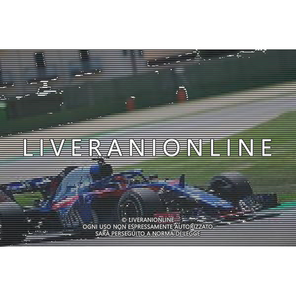 Formula 1 Autodromo Enzo e Dino Ferrari, imola, Italy, 24 Jun 2020 F1 team Alphatauri testing and shooting day Photo showing: Daniil Kvyat on the 2018 STR13 Toro Rosso ©Daniele Nicli - Alessio Marini / AGENZIA ALDO LIVERANI SAS