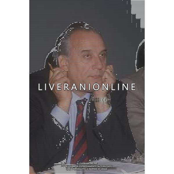 ALFREDO BIONDI, politico italiano - RETROSPETTIVA NELLA FOTO NEL 1984 ©ARCHIVIO AGENZIA ALDO LIVERANI SAS