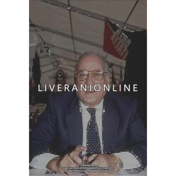ALFREDO BIONDI, politico italiano - RETROSPETTIVA ©ARCHIVIO AGENZIA ALDO LIVERANI SAS