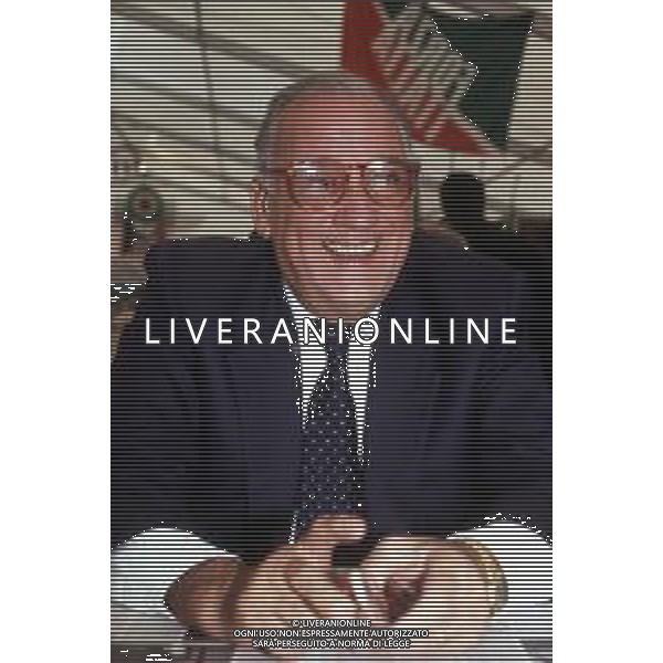 ALFREDO BIONDI, politico italiano - RETROSPETTIVA ©ARCHIVIO AGENZIA ALDO LIVERANI SAS