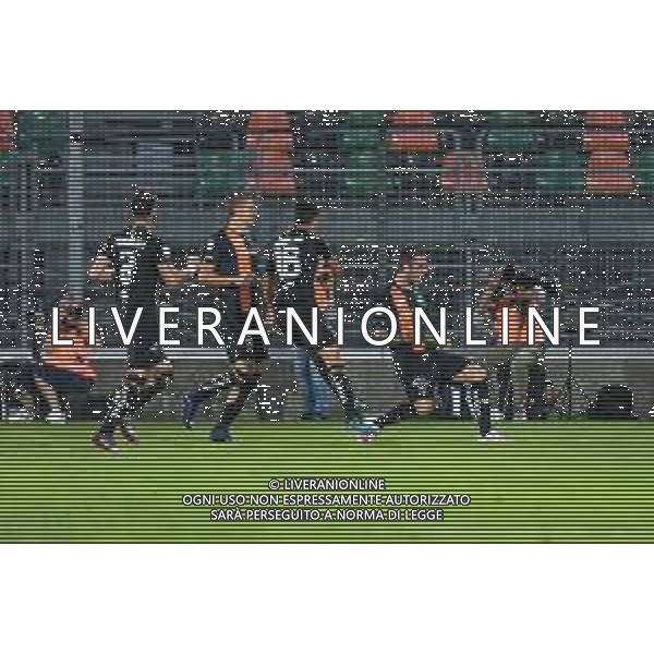 Campionato di Calcio Serie B 2019/2020 Venice, Italy, 26 Jun 2020 Venezia vs Ascoli Photo showing: Esultanza per il goal del Venezia FC ©Ettore Griffoni - Alessio Marini / AGENZIA ALDO LIVERANI SAS