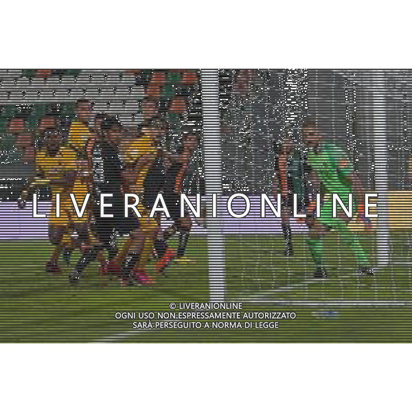 Campionato di Calcio Serie B 2019/2020 Venice, Italy, 26 Jun 2020 Venezia vs Ascoli Photo showing: Luca Ranieri (Ascoli) hits the post FOTO ETTORE GRIFFONI-AG ALDO LIVERANI SAS