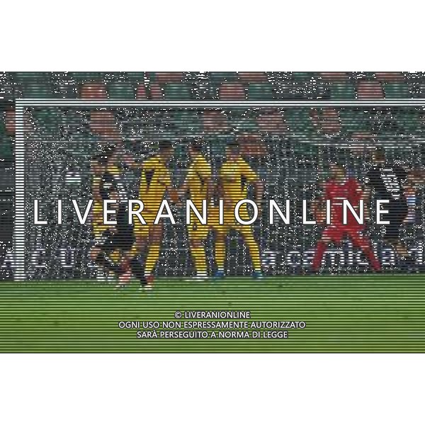 Campionato di Calcio Serie B 2019/2020 Venice, Italy, 26 Jun 2020 Venezia vs Ascoli Photo showing: Marco Firenze of Venezia FC celebrate the goal FOTO ETTORE GRIFFONI-AG ALDO LIVERANI SAS