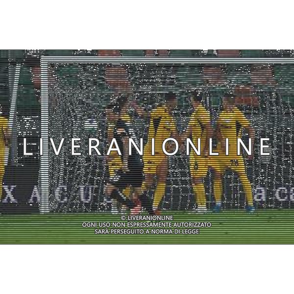 Campionato di Calcio Serie B 2019/2020 Venice, Italy, 26 Jun 2020 Venezia vs Ascoli Photo showing: Marco Firenze of Venezia FC celebrate the goal FOTO ETTORE GRIFFONI-AG ALDO LIVERANI SAS