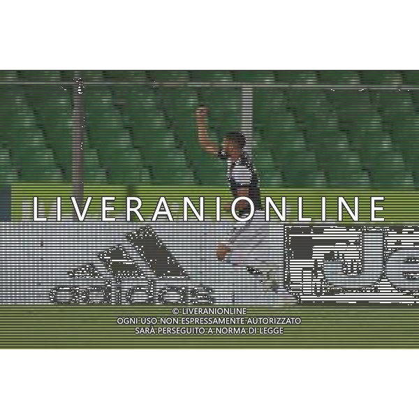 Finale coppa Italia Serie C Ternana Calcio - Juventus Under 23 27/06/2020 nella foto: Esultanza Hamza Rafia dopo il gol (Juventus U23) ©Claudio Zamagni/Agenzia Aldo Liverani / AGENZIA ALDO LIVERANI SAS