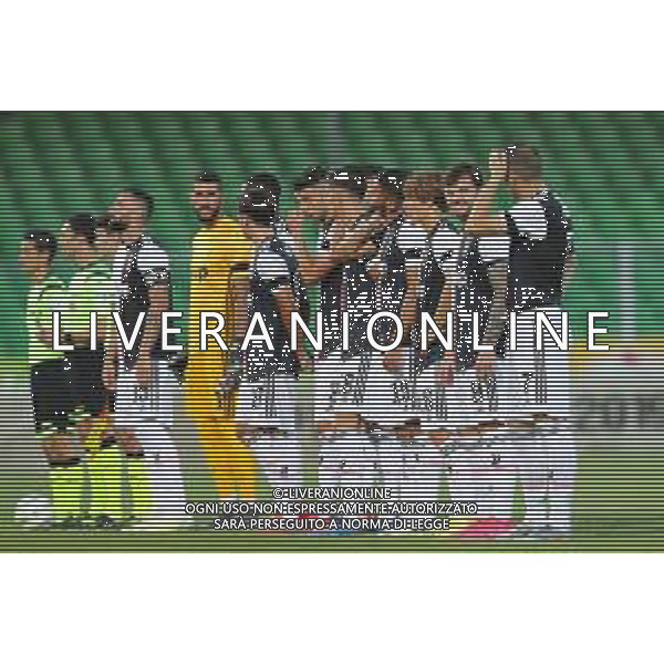Finale coppa Italia Serie C Ternana Calcio - Juventus Under 23 27/06/2020 nella foto: la formazione della squadra della juventus schierata nel prepartita ©Claudio Zamagni/Agenzia Aldo Liverani / AGENZIA ALDO LIVERANI SAS