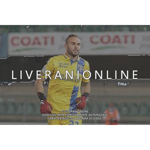 Verona (VR), Italia, 29 Giugno 2020, Stadio Marc\'Antonio Bentegodi, 31° giornata campionato di calcio Serie BKT 2019/2020, incontro tra le squadre del Chievo Verona e del Frosinone Calcio, nella foto: il portiere del Frosinone Bardi Francesco ©Davide Casentini / AGENZIA ALDO LIVERANI SAS