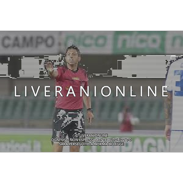 Verona (VR), Italia, 29 Giugno 2020, Stadio Marc\'Antonio Bentegodi, 31° giornata campionato di calcio Serie BKT 2019/2020, incontro tra le squadre del Chievo Verona e del Frosinone Calcio, nella foto: l\'arbitro Massimi Luca ©Davide Casentini / AGENZIA ALDO LIVERANI SAS