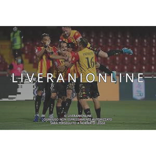 BENEVENTO - JUVE STABIA CAMPIONATO CALCIO SERIE B 29.06.2020 NELLA FOTO ESULTANZA DOPO IL GOL DI MARCO SAU ©MOSCA / AGENZIA ALDO LIVERANI SAS