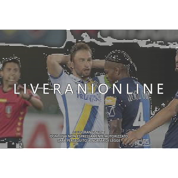 Verona (VR), Italia, 29 Giugno 2020, Stadio Marc\'Antonio Bentegodi, 31° giornata campionato di calcio Serie BKT 2019/2020, incontro tra le squadre del Chievo Verona e del Frosinone Calcio, nella foto: delusione Dionisi Federico ©Davide casentini / AGENZIA ALDO LIVERANI SAS