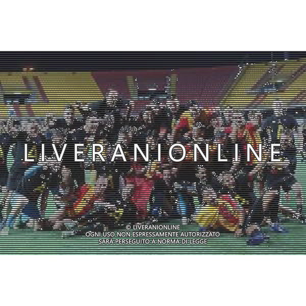 29-06-2020 BENEVENTO CALCIO PROMOZIONE IN SERIE A BENEVENTO JUVE STABIA 1-0 NELLA FOTO: FESTEGGIAMENTI BENEVENTO CALCIO PER LA PROMAZIONE IN SERIE A FOTO MOSCA AG.ALDO LIVERANI