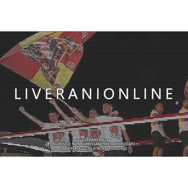 29-06-2020 BENEVENTO CALCIO PROMOZIONE IN SERIE A NELLA FOTO: FESTEGGIAMENTI SUI PULLMAN PER LA CITTA\' CODA FOTO MOSCA AG.ALDO LIVERANI