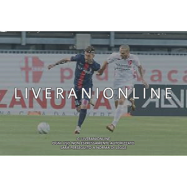 Campionato di Calcio Serie C - Lega Pro 2019/2020 Padova, Italia, 30 giugno 2020 PLAYOFF Padova VS Sambenedettese Nella foto: Francesco Rapisarda (Sambenedettese) in azione con Gianluca Litteri (Padova) ©Mattia Radoni / AGENZIA ALDO LIVERANI SAS