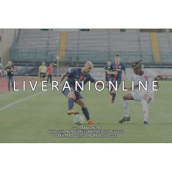 Campionato di Calcio Serie C - Lega Pro 2019/2020 Padova, Italia, 30 giugno 2020 PLAYOFF Padova VS Sambenedettese Nella foto: Francesco Orlando (Sambenedettese) in azione con Joel Baraye (Padova) ©Mattia Radoni / AGENZIA ALDO LIVERANI SAS