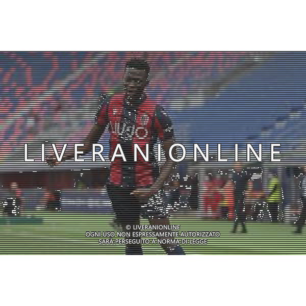 BOLOGNA - CAGLIARI CAMPIONATO CALCIO SERIE A TIM 01.07.2020 NELLA FOTO ESULTANZA DOPO IL GOL DI MUSA BARROW ©OPTIMAFOTO / AGENZIA ALDO LIVERANI SAS