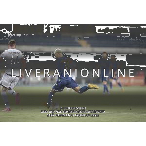 Verona (VR), Italia, 01 Luglio 2020, Stadio Marc\'Antonio Bentegodi, 29° giornata Campionato Serie A Tim 2019/2020, incontro tra le squadre dell\'Hellas Verona e del Parma Calcio, nella foto: gol Zaccagni ©Davide Casentini / AGENZIA ALDO LIVERANI SAS