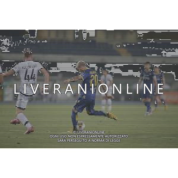 Verona (VR), Italia, 01 Luglio 2020, Stadio Marc\'Antonio Bentegodi, 29° giornata Campionato Serie A Tim 2019/2020, incontro tra le squadre dell\'Hellas Verona e del Parma Calcio, nella foto: gol Zaccagni ©Davide Casentini / AGENZIA ALDO LIVERANI SAS