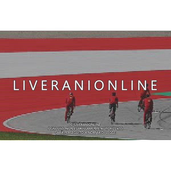Charles Leclerc (MON) Ferrari rides the circuit with the team. 02.07.2020. Formula 1 World Championship, Rd 1, Austrian Grand Prix, Spielberg, Austria, Preparation Day. / AGENZIA ALDO LIVERANI SAS - ITALY ONLY EDITORIAL USE ONLY