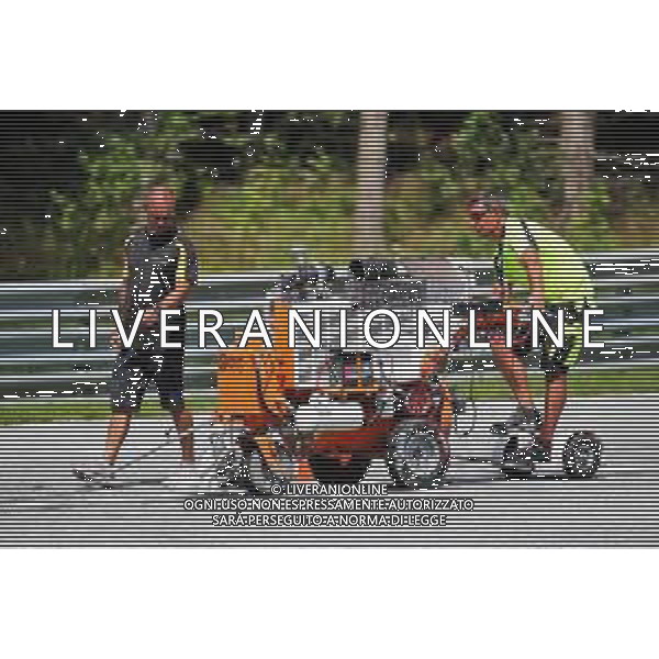 Circuit atmosphere - line painting. 02.07.2020. Formula 1 World Championship, Rd 1, Austrian Grand Prix, Spielberg, Austria, Preparation Day. / AGENZIA ALDO LIVERANI SAS - ITALY ONLY EDITORIAL USE ONLY