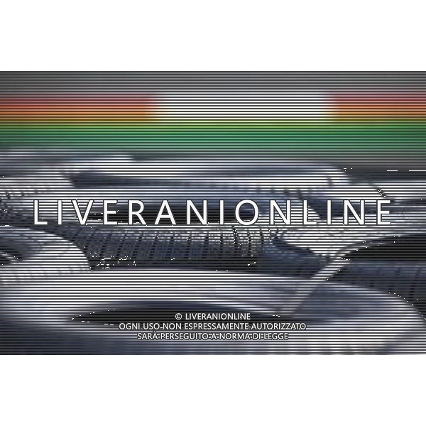 Circuit atmosphere - tyre barrier. 02.07.2020. Formula 1 World Championship, Rd 1, Austrian Grand Prix, Spielberg, Austria, Preparation Day. / AGENZIA ALDO LIVERANI SAS - ITALY ONLY EDITORIAL USE ONLY