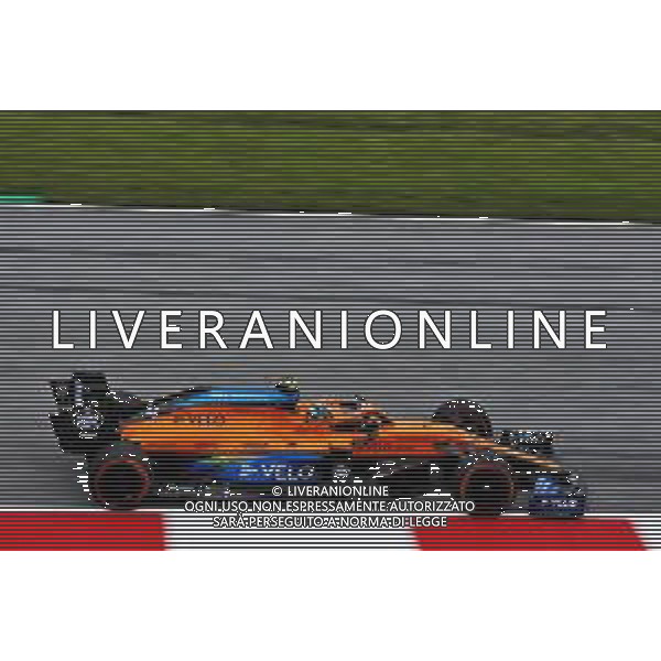 Lando Norris (GBR) McLaren MCL35. 03.07.2020. Formula 1 World Championship, Rd 1, Austrian Grand Prix, Spielberg, Austria, Practice Day. / AGENZIA ALDO LIVERANI SAS - ITALY ONLY EDITORIAL USE ONLY