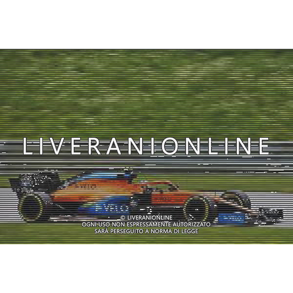 Lando Norris (GBR) McLaren MCL35. 03.07.2020. Formula 1 World Championship, Rd 1, Austrian Grand Prix, Spielberg, Austria, Practice Day. / AGENZIA ALDO LIVERANI SAS - ITALY ONLY EDITORIAL USE ONLY