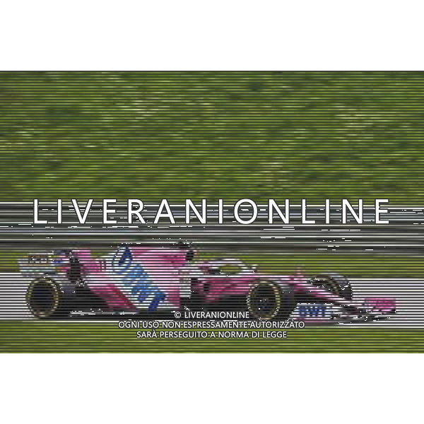 Sergio Perez (MEX) Racing Point F1 Team RP19. 03.07.2020. Formula 1 World Championship, Rd 1, Austrian Grand Prix, Spielberg, Austria, Practice Day. / AGENZIA ALDO LIVERANI SAS - ITALY ONLY EDITORIAL USE ONLY