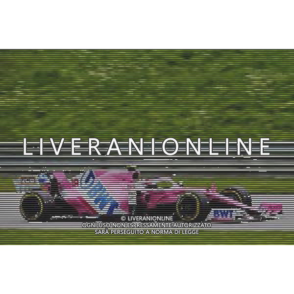 Lance Stroll (CDN) Racing Point F1 Team RP20. 03.07.2020. Formula 1 World Championship, Rd 1, Austrian Grand Prix, Spielberg, Austria, Practice Day. / AGENZIA ALDO LIVERANI SAS - ITALY ONLY EDITORIAL USE ONLY