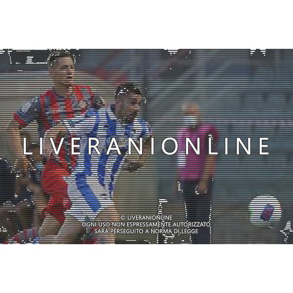 Campionato di Calcio Serie B 2019/2020 Cremona, Italia, 03 luglio 2020 Cremonese vs Pescara Nella foto: Balzano (Pescara) inseguito da Celar Zan (Cremonese) AGENZIA LM MEDIA-AG ALDO LIVERANI SAS