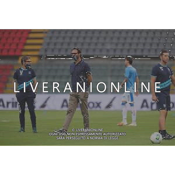 Campionato di Calcio Serie B 2019/2020 Cremona, Italia, 03 luglio 2020 Cremonese vs Pescara Nella foto: L‚Äôallenatore del Pescara Nicola Legrottaglie AGENZIA LM MEDIA-AG ALDO LIVERANI SAS