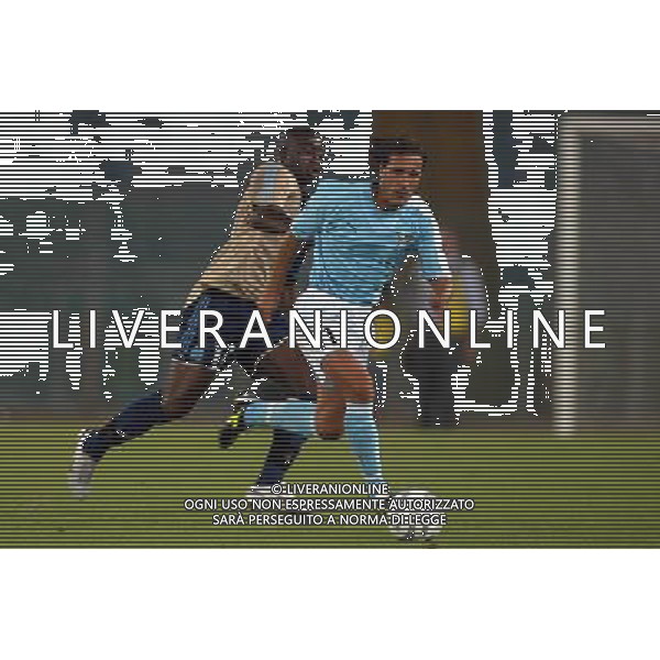 Lazio - Marsiglia semifinale andata intertoto 27/07/2005 nella foto roberto muzzi e meite ph gianni nucci/agenzia aldo liverani