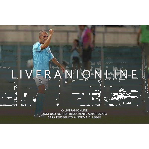 Lazio - Marsiglia semifinale andata intertoto 27/07/2005 nella foto esultanza dopo il gol di paolo di canio ph gianni nucci/agenzia aldo liverani