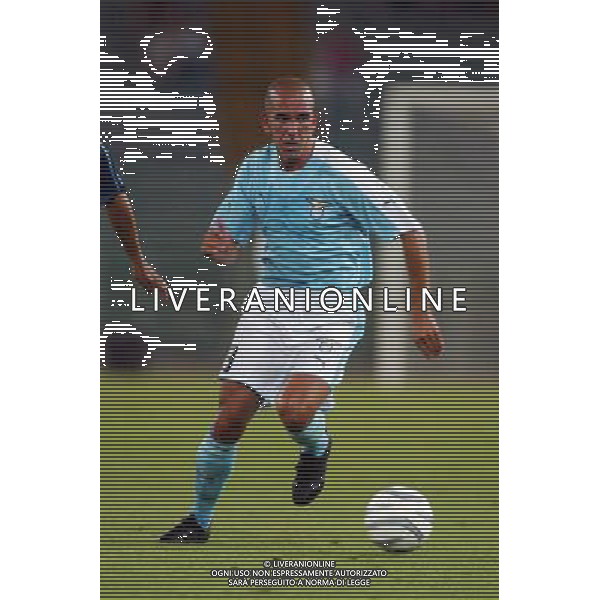 Lazio - Marsiglia semifinale andata intertoto 27/07/2005 nella foto paolo di canio ph gianni nucci/agenzia aldo liverani