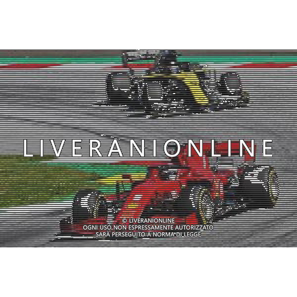 Sebastian Vettel (GER) Ferrari SF1000. 05.07.2020. Formula 1 World Championship, Rd 1, Austrian Grand Prix, Spielberg, Austria, Race Day. / AGENZIA ALDO LIVERANI SAS - ITALY ONLY EDITORIAL USE ONLY