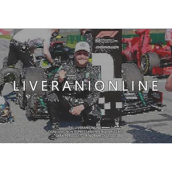 Race winner Valtteri Bottas (FIN) Mercedes AMG F1 W11 celebrates in parc ferme. 05.07.2020. Formula 1 World Championship, Rd 1, Austrian Grand Prix, Spielberg, Austria, Race Day. - www.xpbimages.com, EMail: requests@xpbimages.com - copy of publication required for printed pictures. Every used picture is fee-liable. © Copyright: FIA Pool Image for Editorial Use Only/ AGENZIA ALDO LIVERANI SAS - ITALY ONLY EDITORIAL USE ONLY