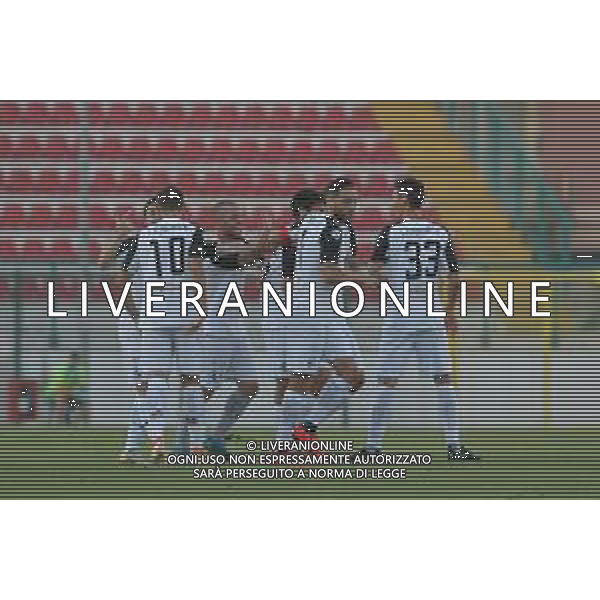 05.07.2020 Alessandria Stadio Moccagatta ©Falzone/Agenzia Aldo Liverani 2° Turno Playoff Alessandria vs Robur Siena 2019-2020 Nella foto : esultanza 1gol di siena