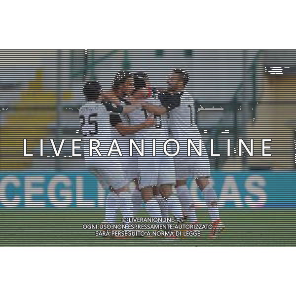 Alessandria 05.07.2020 Stadio Giuseppe Moccagatta Alessandria vs Robur Siena Playoff Serie C 2019/2020 ©Falzone/Agenzia Aldo Liverani Nella foto: esultanza siena