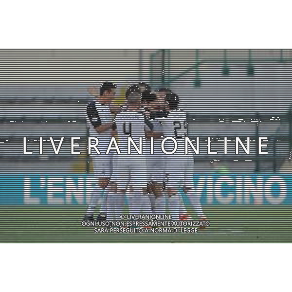 Alessandria 05.07.2020 Stadio Giuseppe Moccagatta Alessandria vs Robur Siena Playoff Serie C 2019/2020 ©Falzone/Agenzia Aldo Liverani Nella foto: esultanza siena