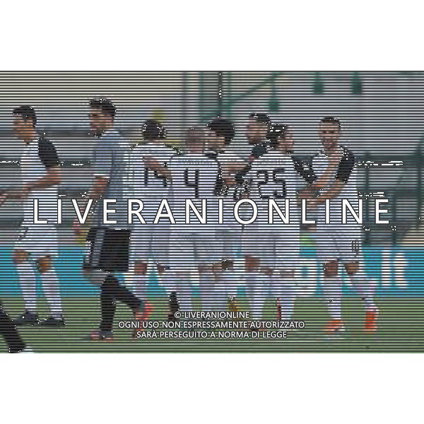 Alessandria 05.07.2020 Stadio Giuseppe Moccagatta Alessandria vs Robur Siena Playoff Serie C 2019/2020 ©Falzone/Agenzia Aldo Liverani Nella foto: esultanza siena