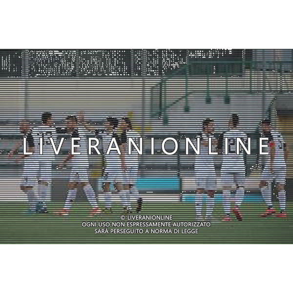 Alessandria 05.07.2020 Stadio Giuseppe Moccagatta Alessandria vs Robur Siena Playoff Serie C 2019/2020 ©Falzone/Agenzia Aldo Liverani Nella foto: esulTANZA SIENA
